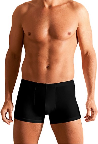 Thumbnail - Novila Herren Trunk schwarz Baumwolle & Mix unifarben