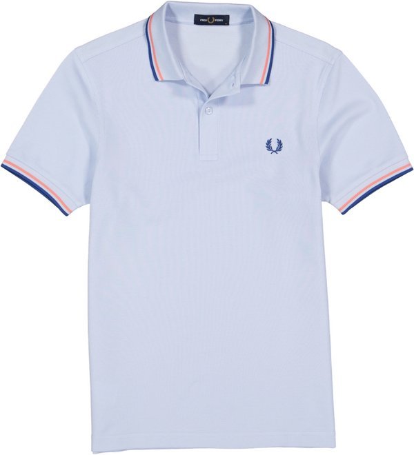 Fred Perry Herren Polo-Shirt blau