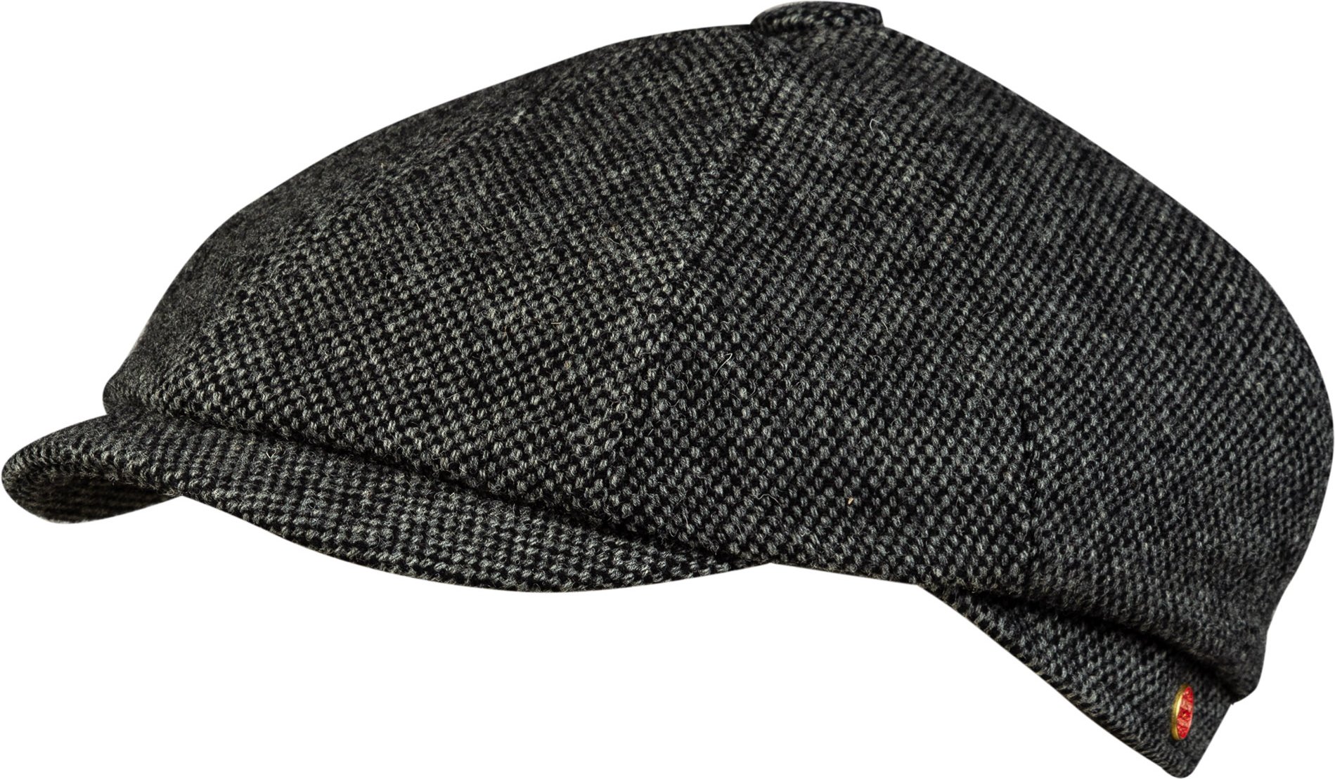 MAYSER Herren Sportmütze grau Schur-Wolle meliert