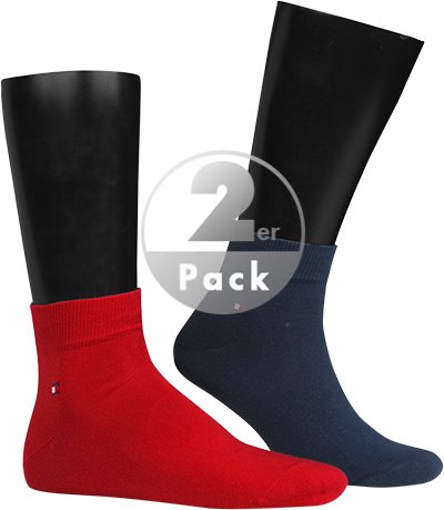 Tommy Hilfiger Herren Socken blau Baumwolle & Mix unifarben