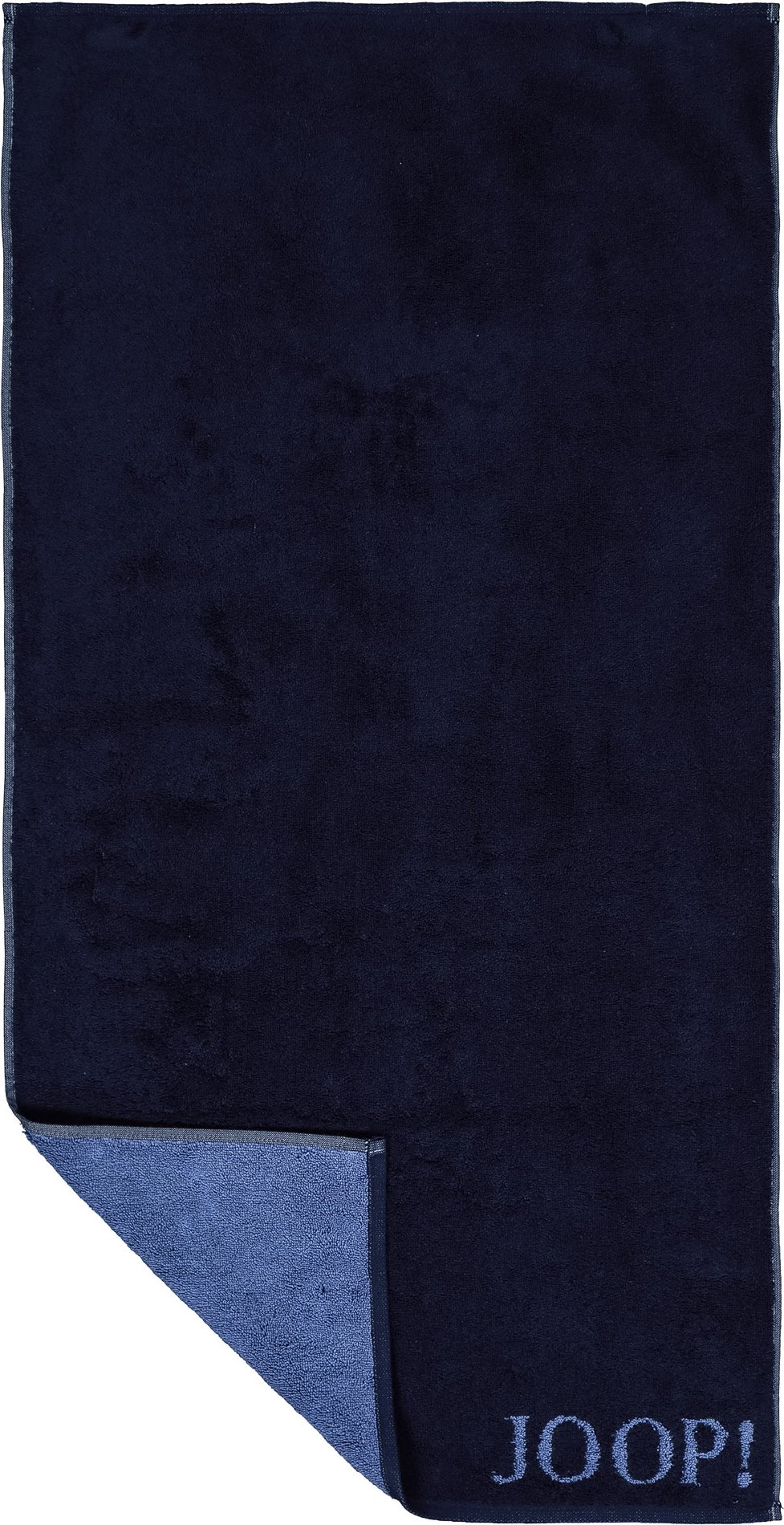 JOOP! Herren Duschtuch blau Baumwolle & Mix