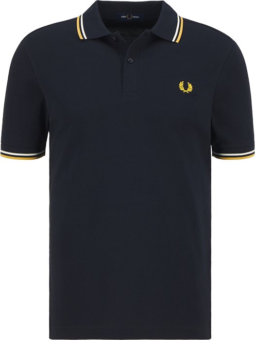 Fred Perry Herren Polo-Shirt blau