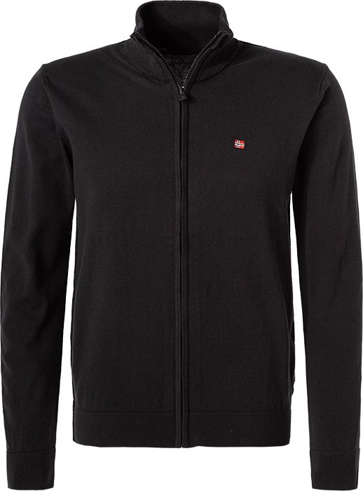 Thumbnail - NAPAPIJRI Herren Cardigan schwarz unifarben