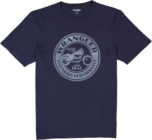 Wrangler Herren T-Shirt blau