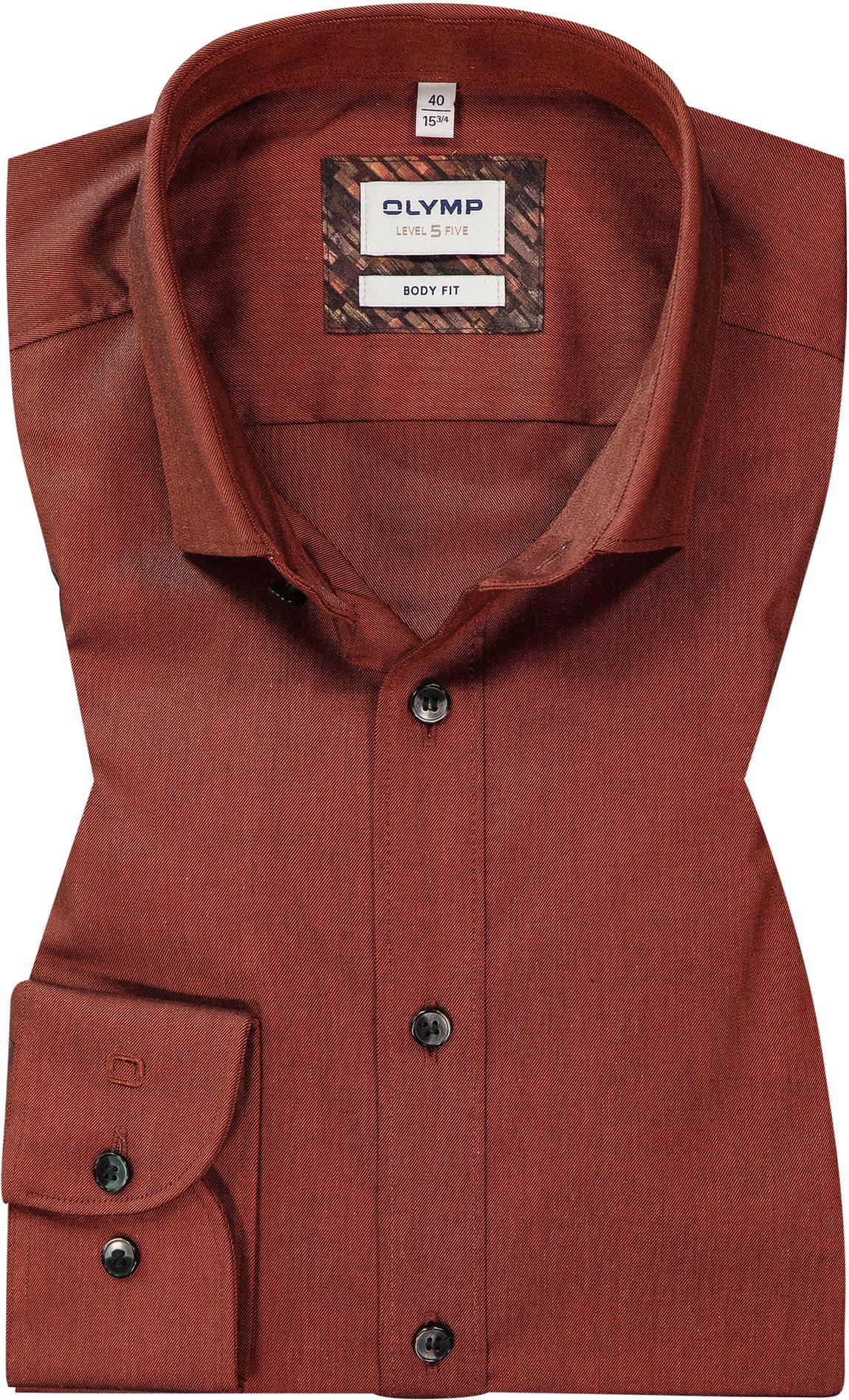 OLYMP Herren Hemd rot