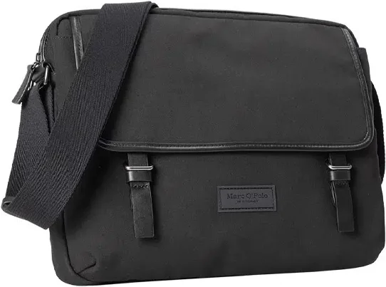 Marc O'Polo Herren Crossbody schwarz Mikrofaser/Nylon