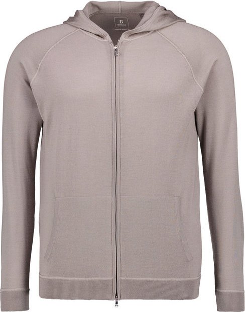 BOGGI MILANO Herren Pullover beige unifarben