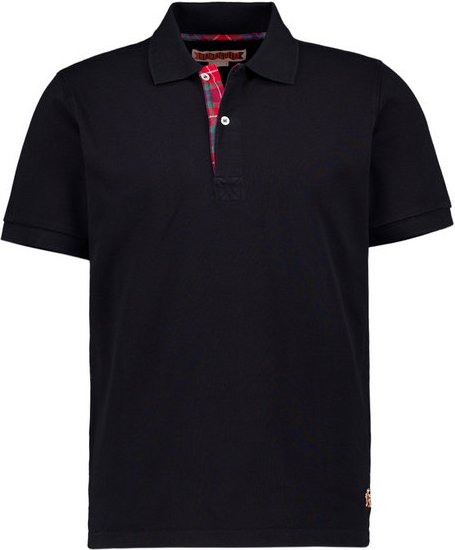 Baracuta Herren Polo-Shirt schwarz