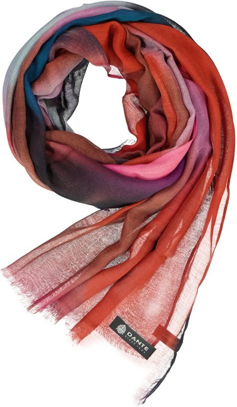 DANTE Herren Schal mehrfarbig Viskose/Modal