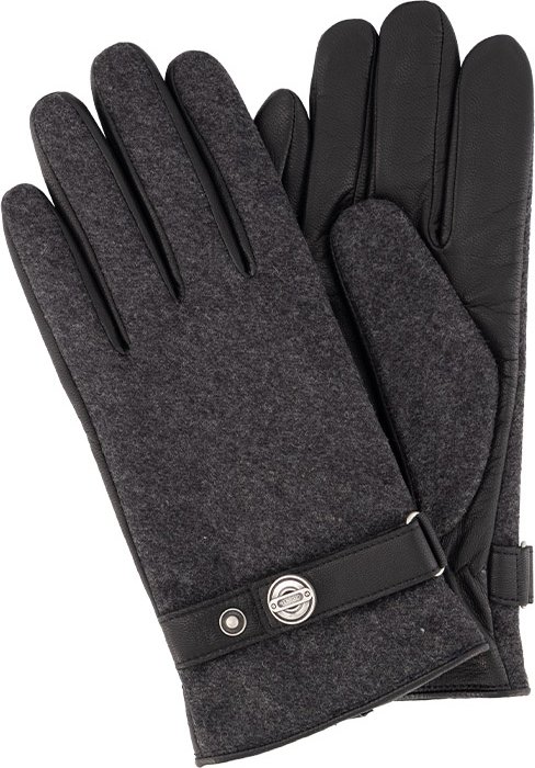 Thumbnail - Roeckl Herren Handschuhe schwarz Nappa meliert