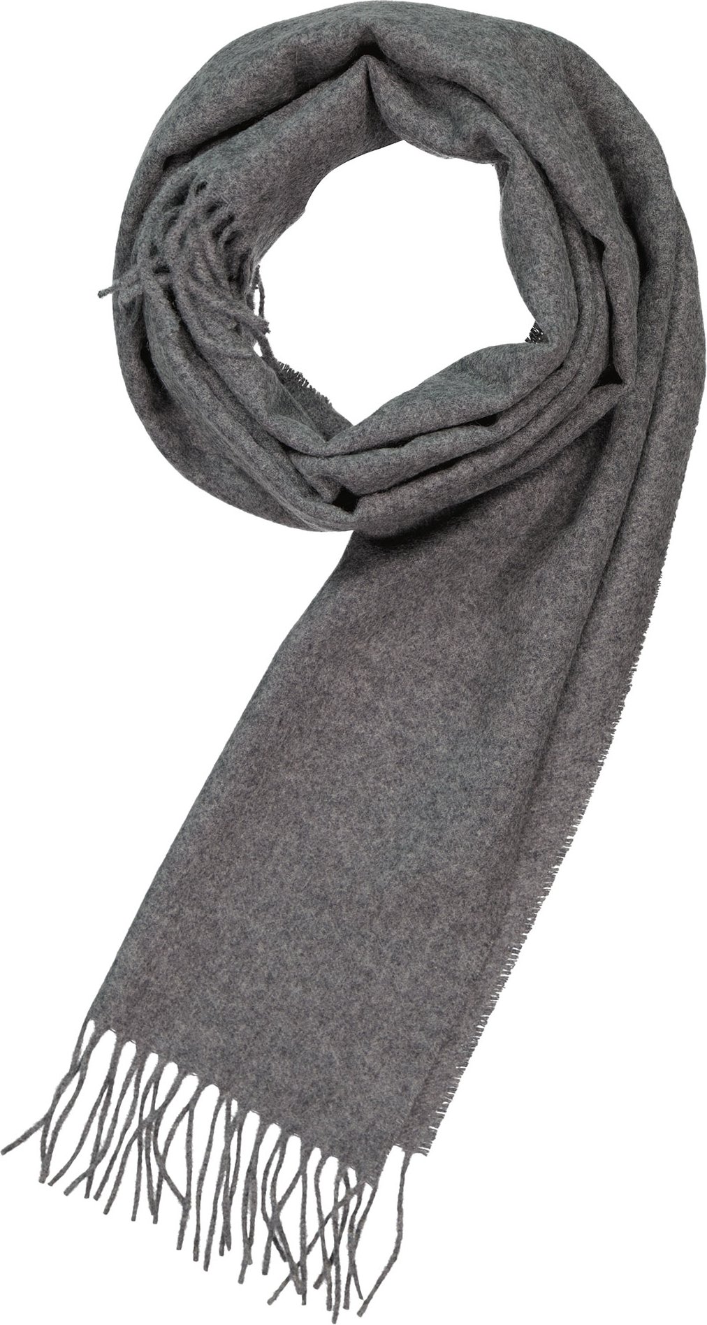 Eagle Herren Schal grau Kashmere-Wolle