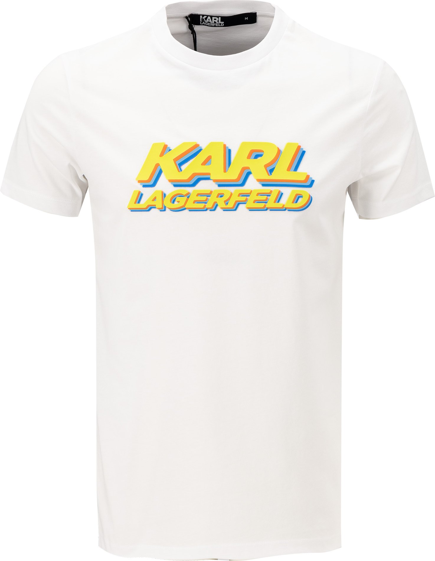 Thumbnail - KARL LAGERFELD Herren T-Shirt weiß
