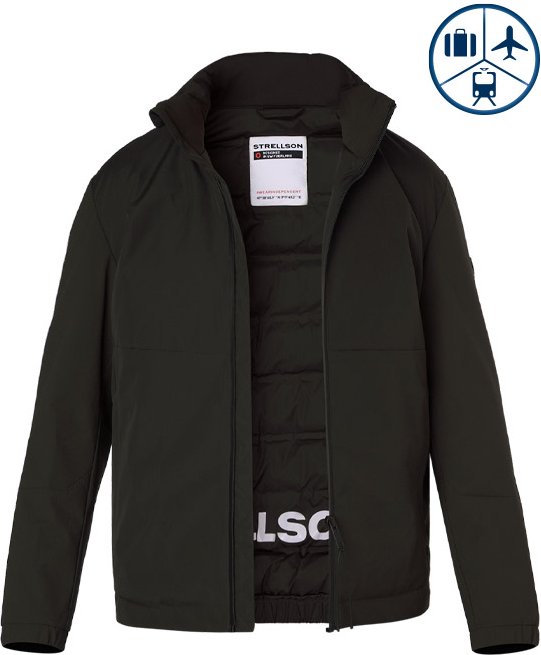 Thumbnail - Strellson Herren Funktionsjacke grün unifarben