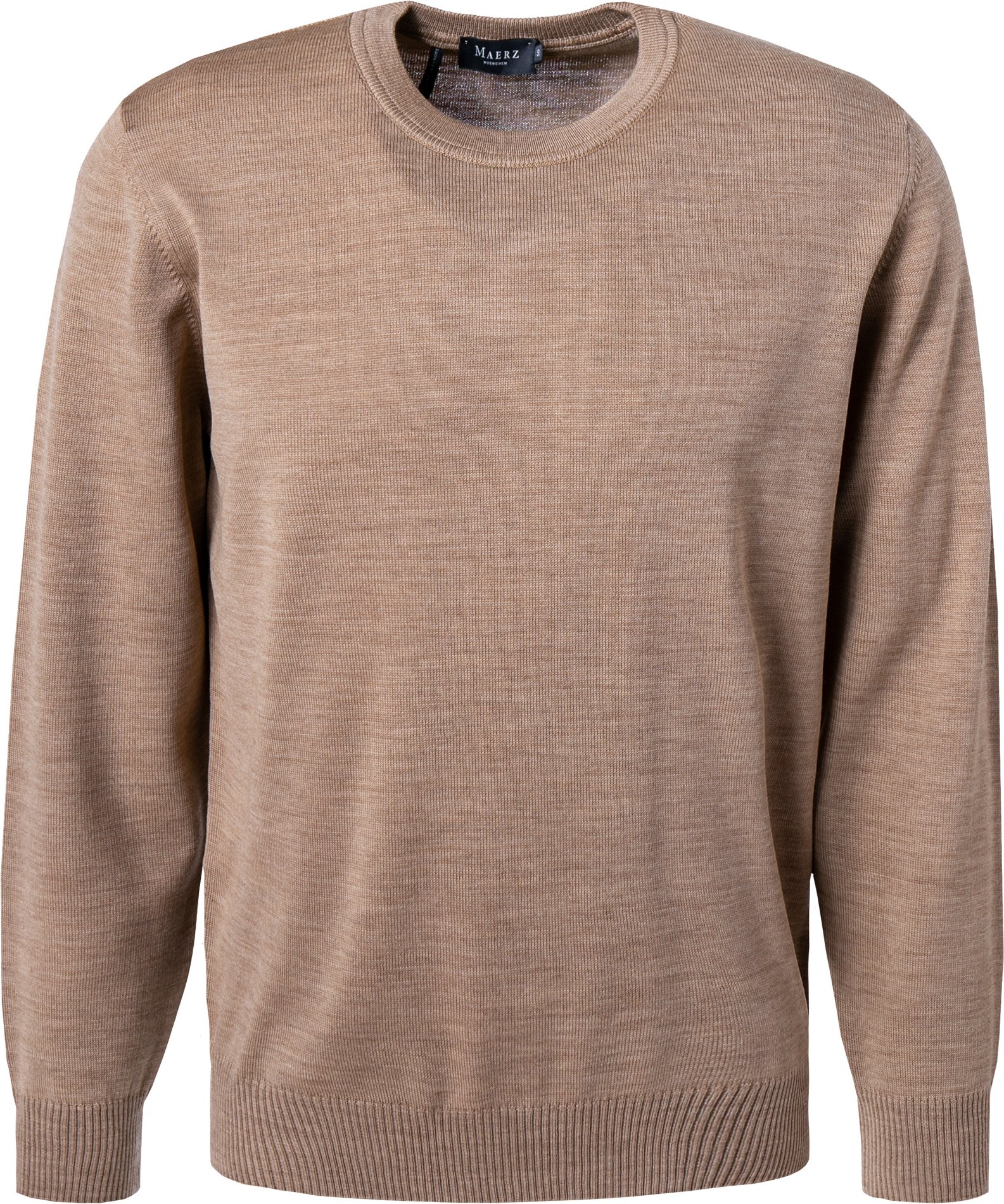 MAERZ Muenchen Herren Pullover braun unifarben