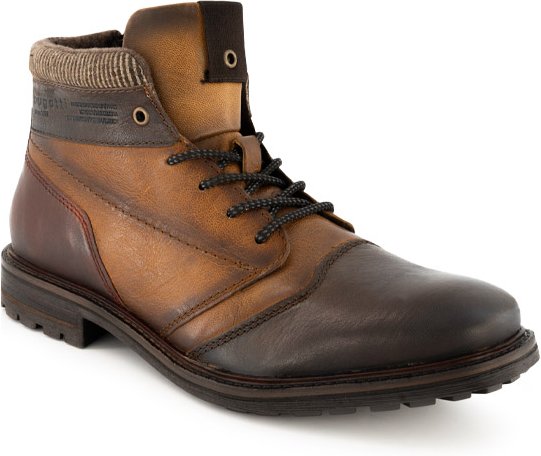 Thumbnail - bugatti Herren Schnürboots braun Glattleder