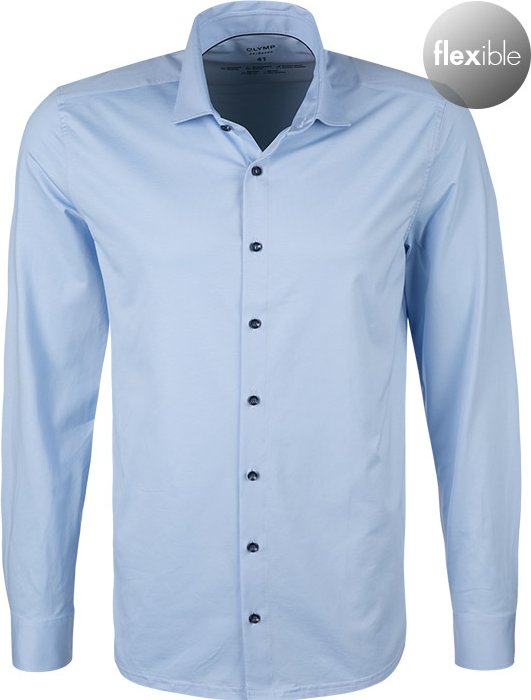 OLYMP Herren Hemd blau
