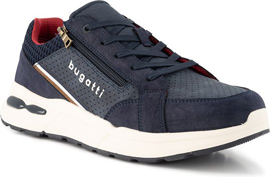 bugatti Herren Sneaker blau Textil & Canvas
