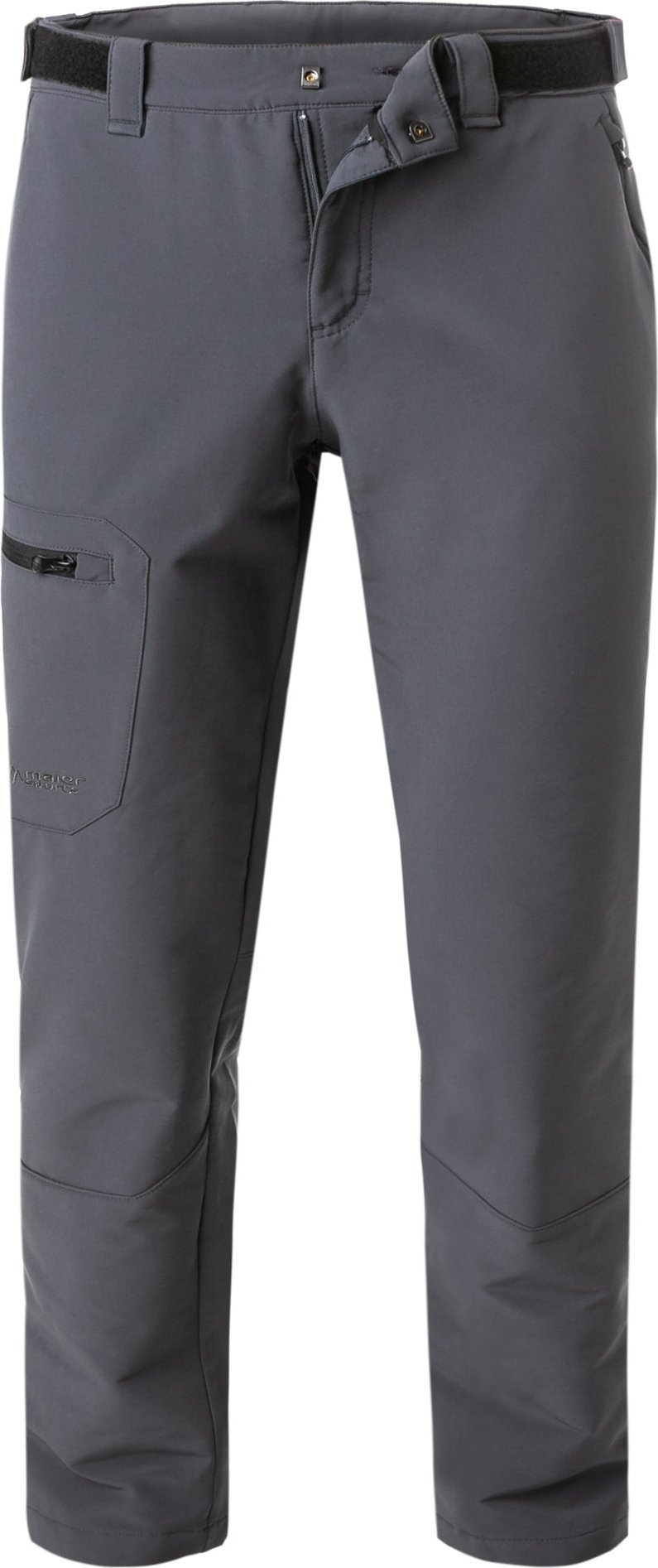 maier sports Herren Funktionshose grau