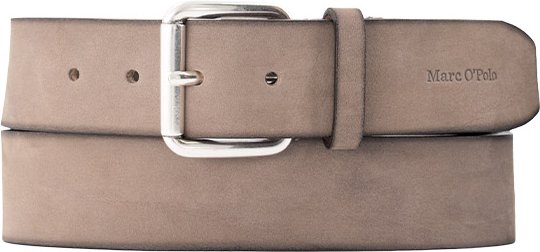 Marc O'Polo Herren Gürtel beige,braun Nubuk