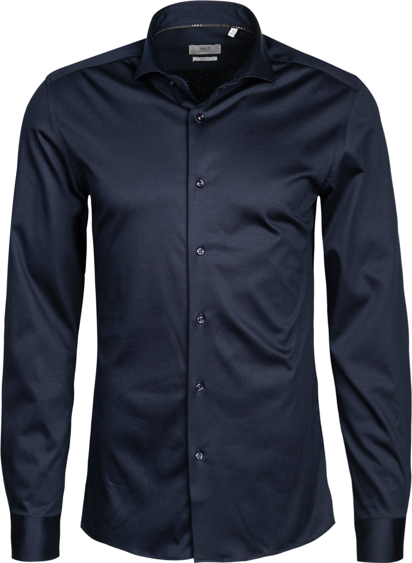 ETERNA Herren Hemd blau Slim Fit