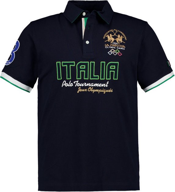 LA MARTINA Herren Polo-Shirts blau