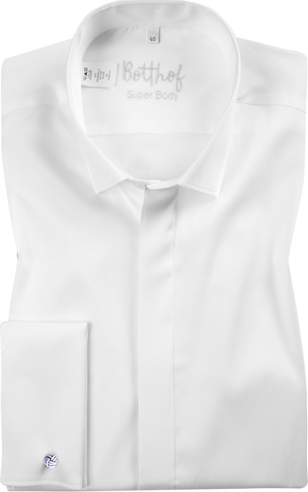 Herrenausstatter Herren Hemd weiß