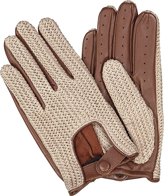 Thumbnail - Roeckl Herren Autofahrer-Handschuhe braun Nappa