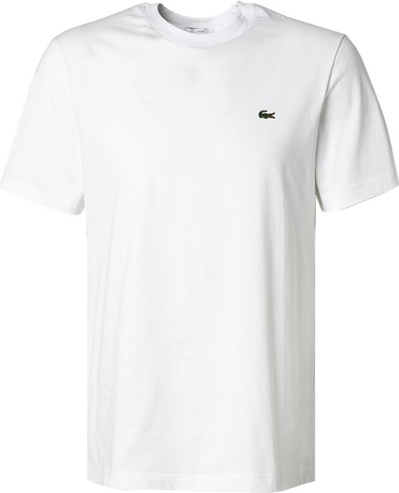LACOSTE Herren T-Shirt weiß Classic Fit