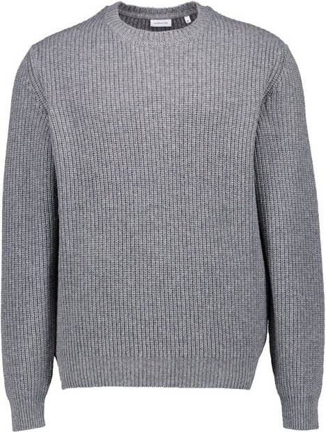 Seidensticker Herren Pullover grau unifarben