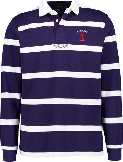 HACKETT Herren Pullover blau Gestreift Classic Fit