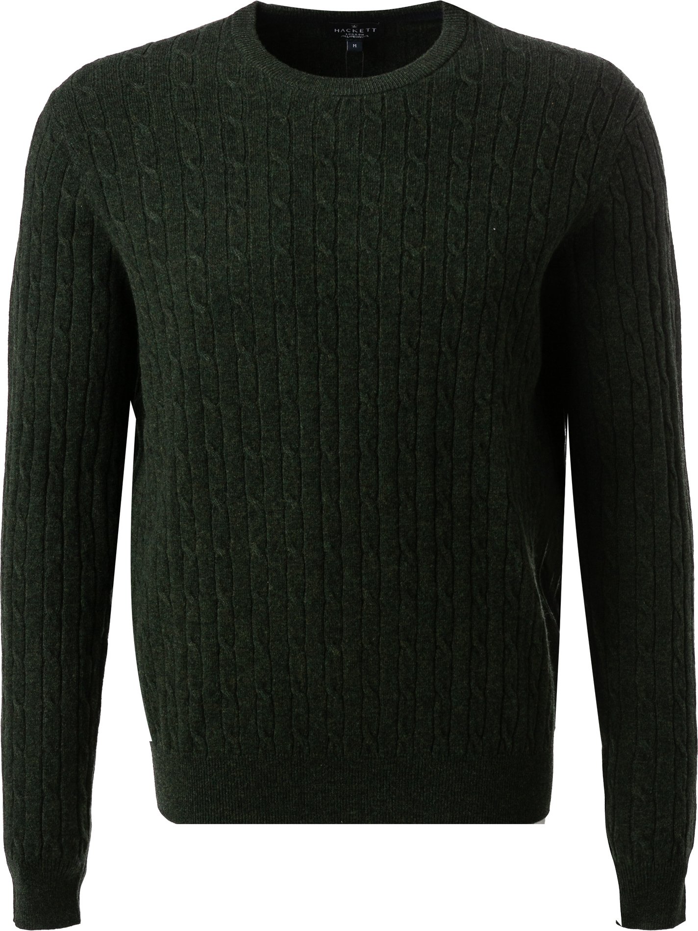 HACKETT Herren Pullover grün unifarben