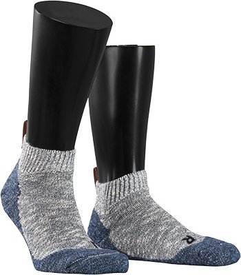 Thumbnail - Falke Herren Socken blau Baumwolle & Mix unifarben