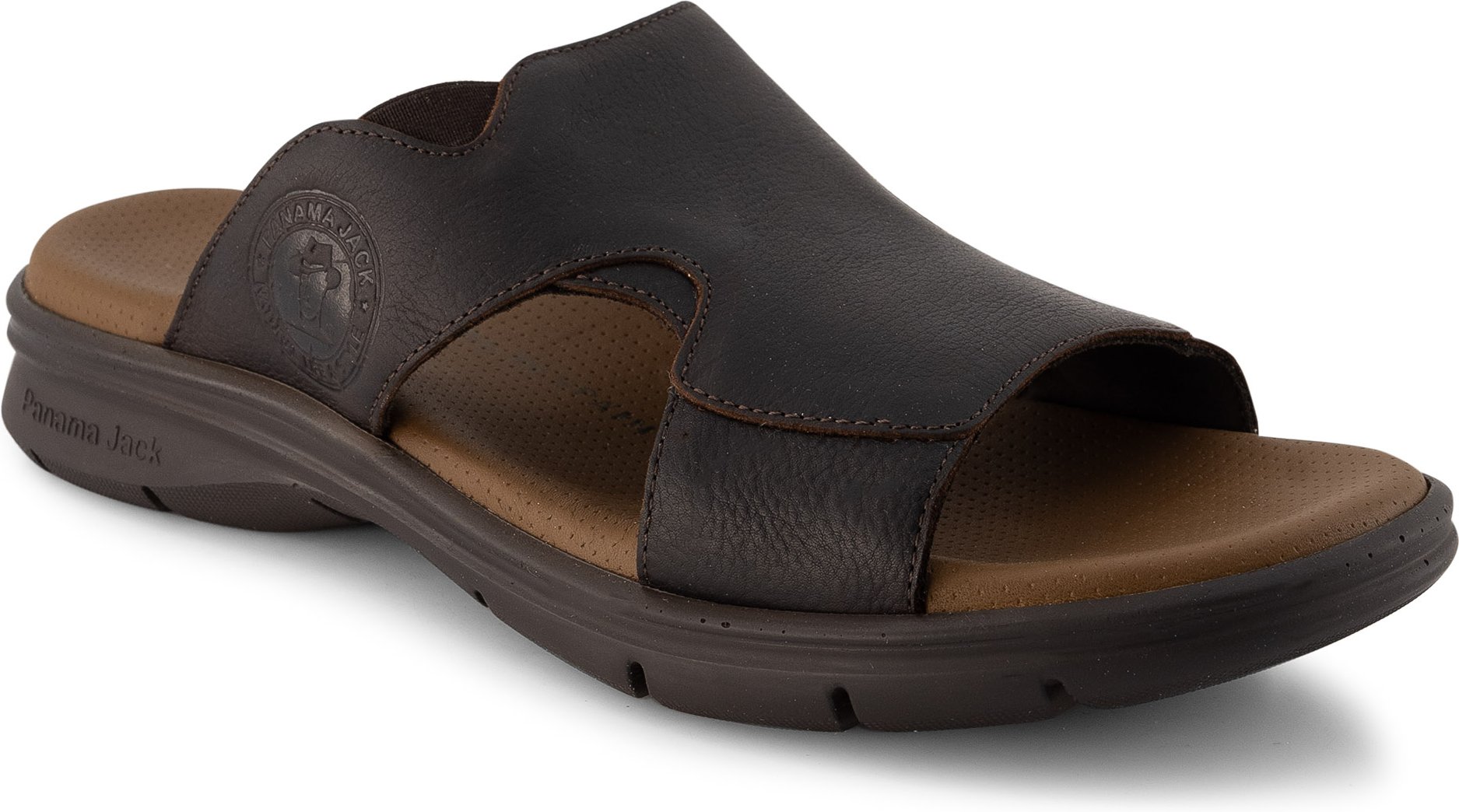 Panama Jack Herren Pantoletten braun Glattleder