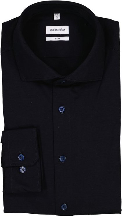 Thumbnail - Seidensticker Herren Hemd braun Slim Fit