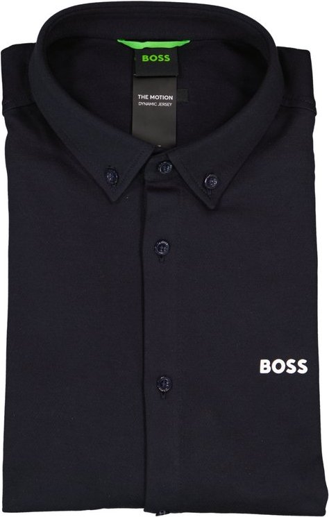 BOSS Green Herren Hemd blau