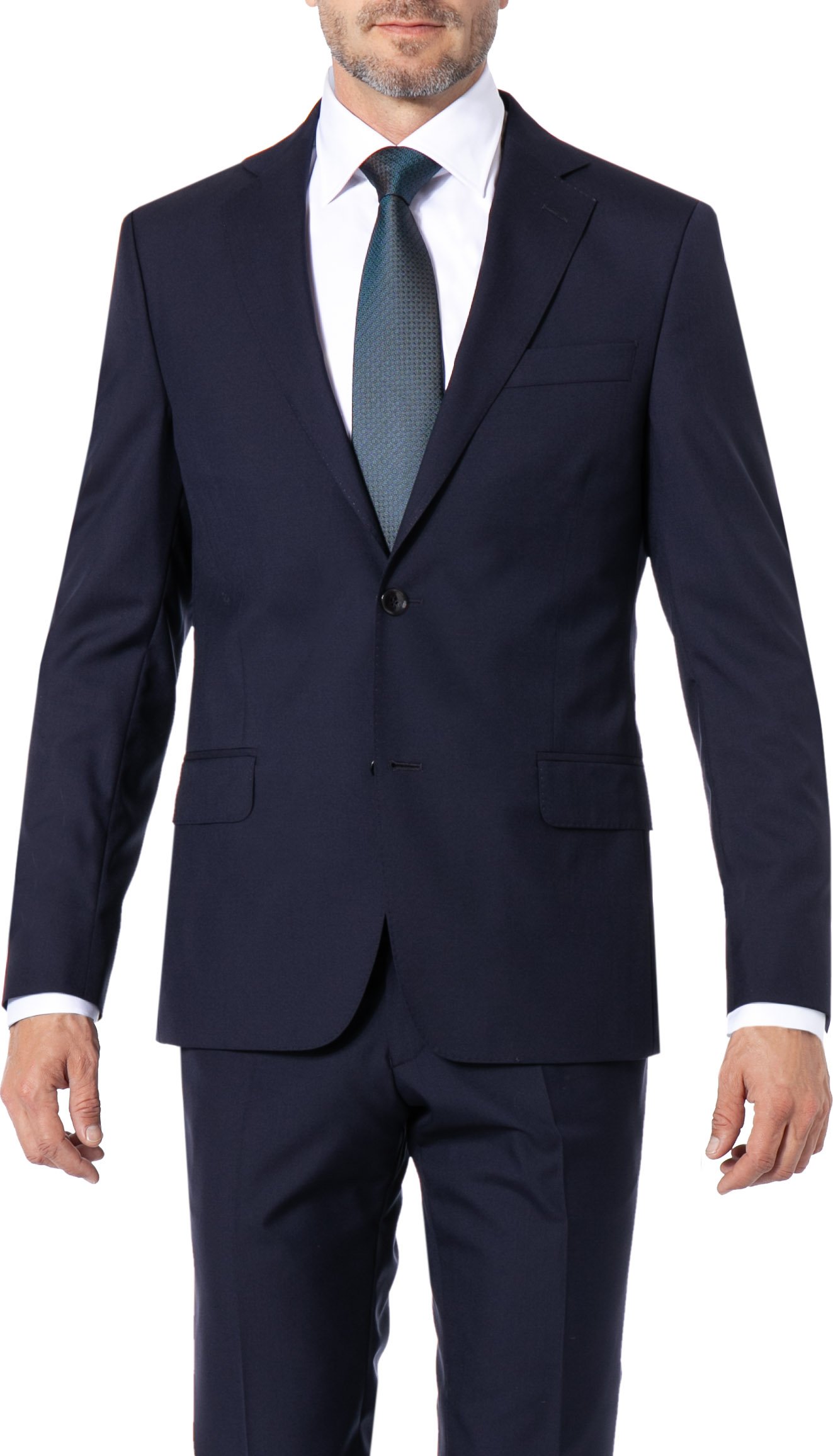 OSCAR JACOBSON Herren Sakko blau