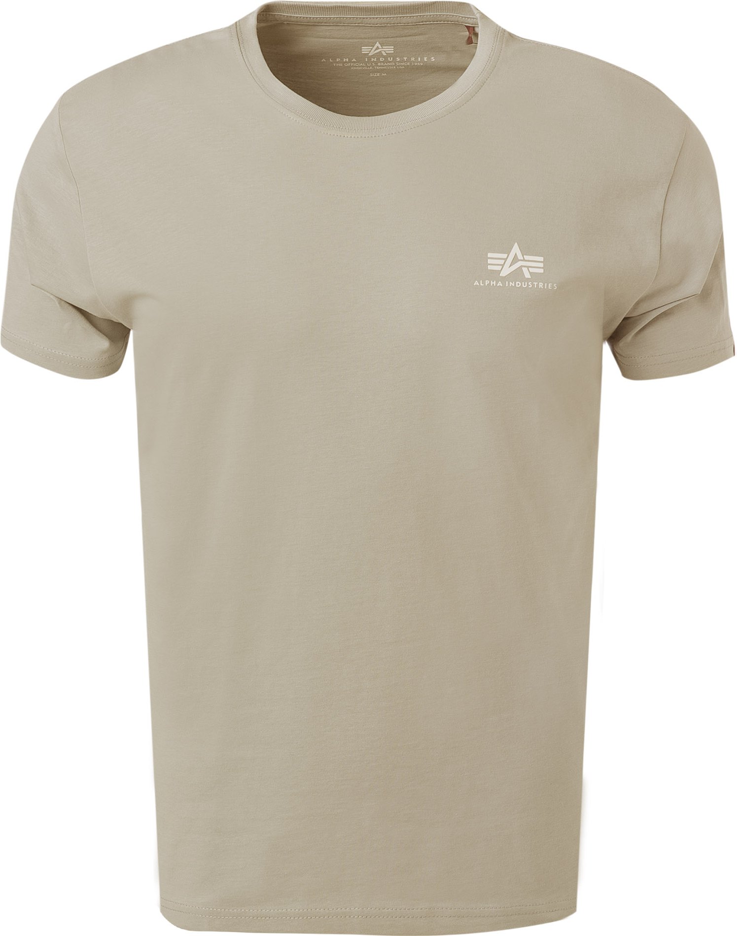 ALPHA INDUSTRIES Herren T-Shirt beige