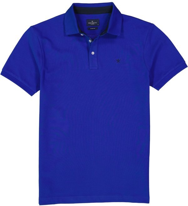 HACKETT Herren Polo-Shirt blau Classic Fit