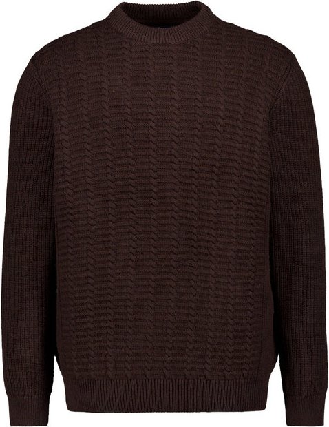 Barbour Herren Pullover braun unifarben