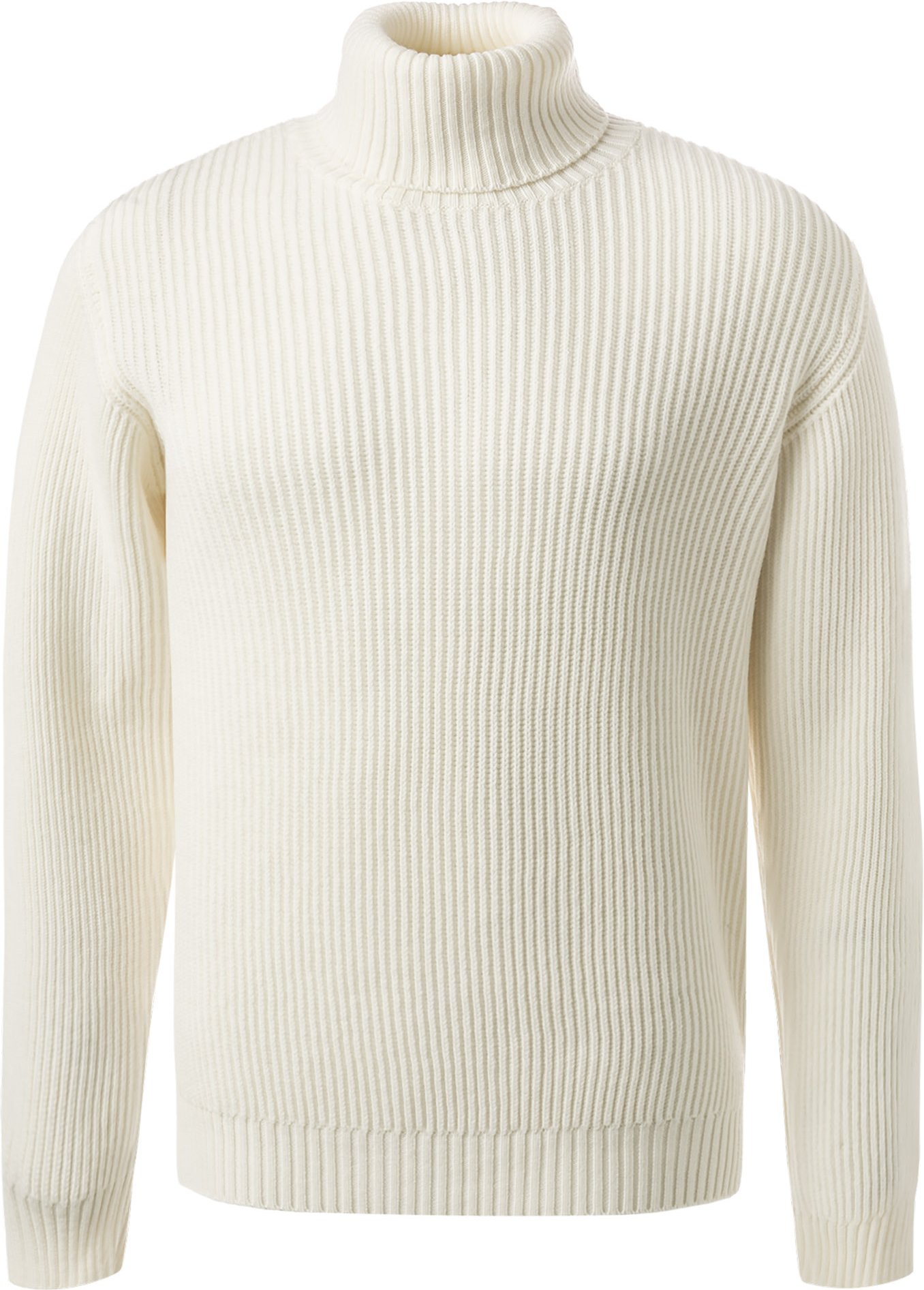 CROSSLEY Herren Rollkragenpullover weiß unifarben