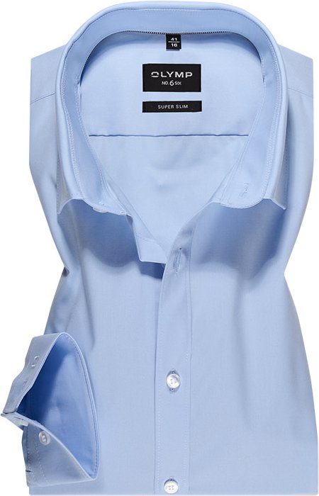 Thumbnail - OLYMP Herren Hemd blau Slim Fit