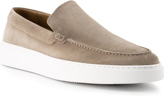 rosso e nero Herren Slipper beige Velours