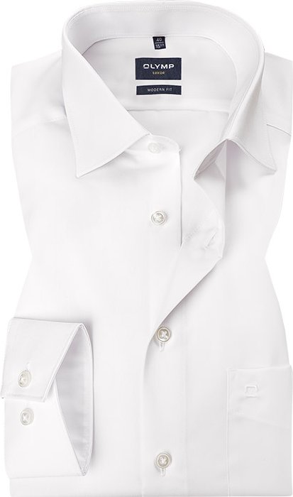 OLYMP Herren Hemd weiß