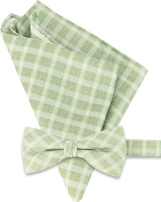 OLYMP Herren Einstecktuch grün