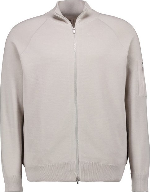 BOGGI MILANO Herren Cardigan beige unifarben