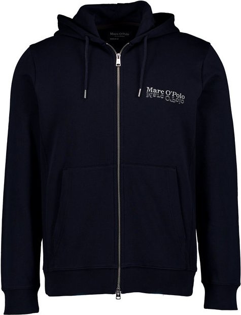Marc O'Polo Herren Sweatjacke blau unifarben