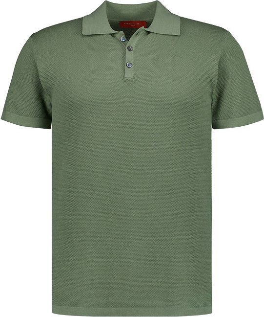 DANIELE FIESOLI Herren Polo-Shirt grün