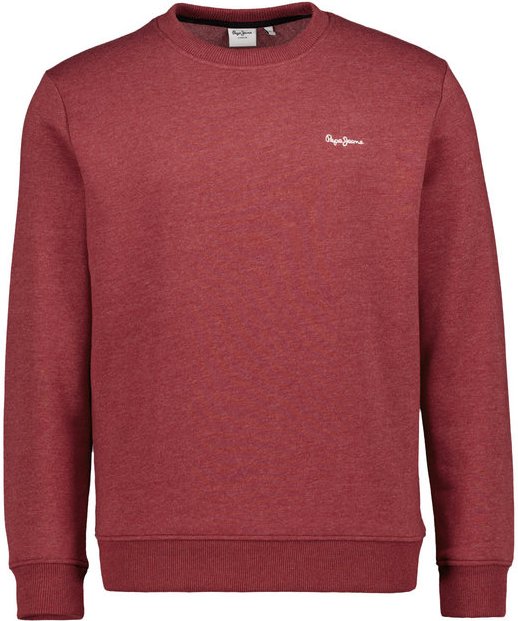 Pepe Jeans Herren Pullover rot unifarben