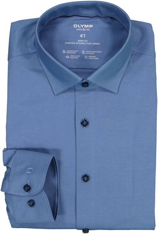 OLYMP Herren Hemden blau