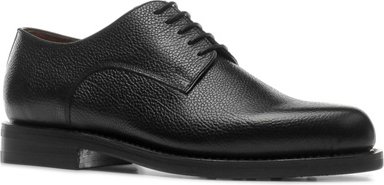 Prime Shoes Herren Schuhe schwarz Leder geprägt